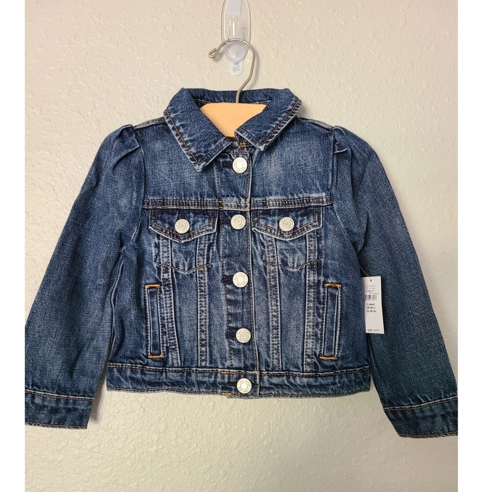 Baby Gap Minnie Mouse Denim Jacket - Picture 2 of 3